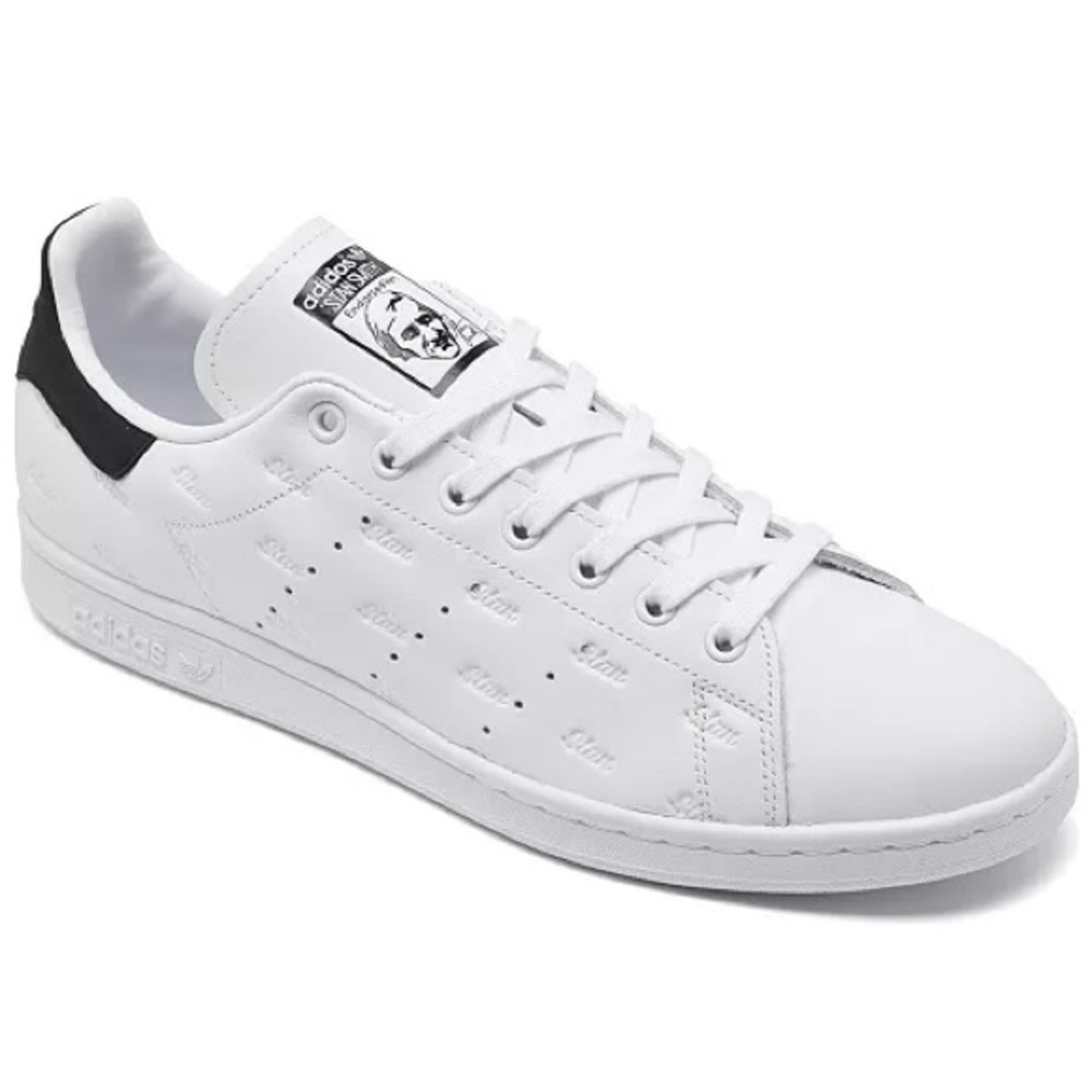 Adidas Stan Smith 'Stamped - White Grey' Casual Sneaker Men’s Size 12